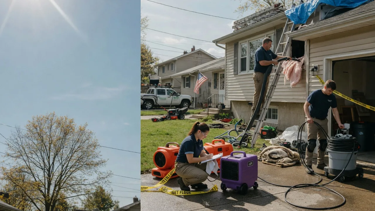 Emergency Water Removal in Clarksburg, PA near me